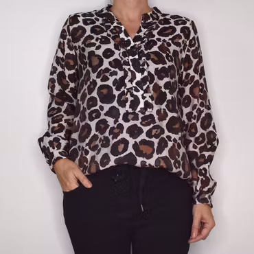 Blus Carmen Leo SVART - Mix By Heart