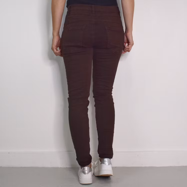 Jeans med Knappar MARRONE - 3D Denim