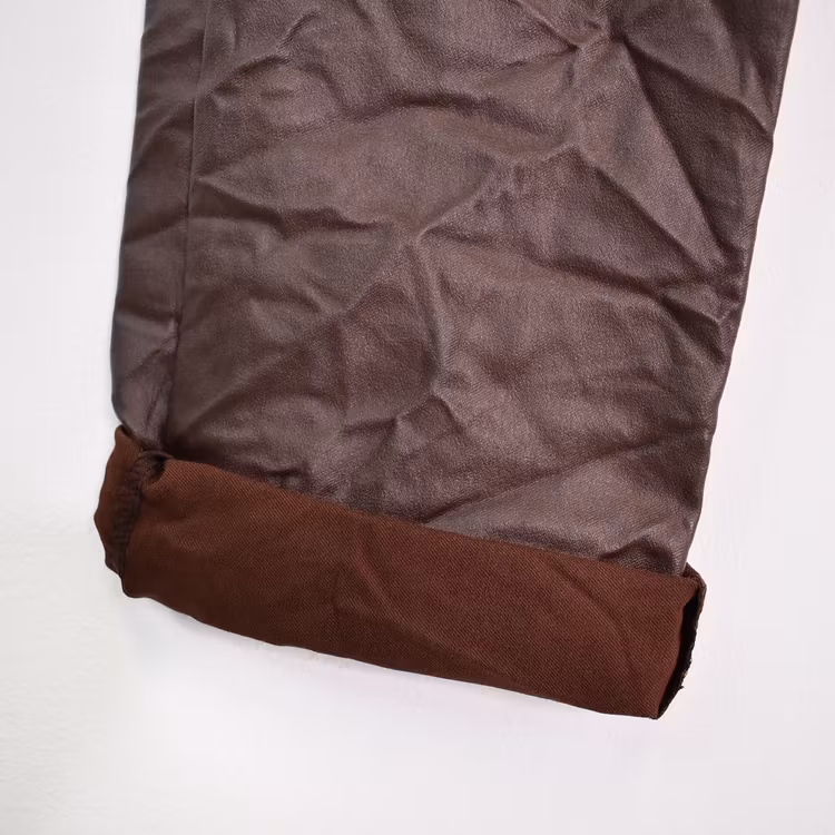 Byxa Lorena Vaxad BRUN - Mix By Heart