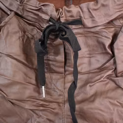 Byxa Lorena Vaxad BRUN - Mix By Heart