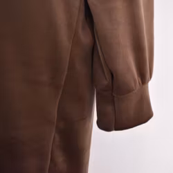 Hoodieklänning Velour Emily BRUN - Camicia