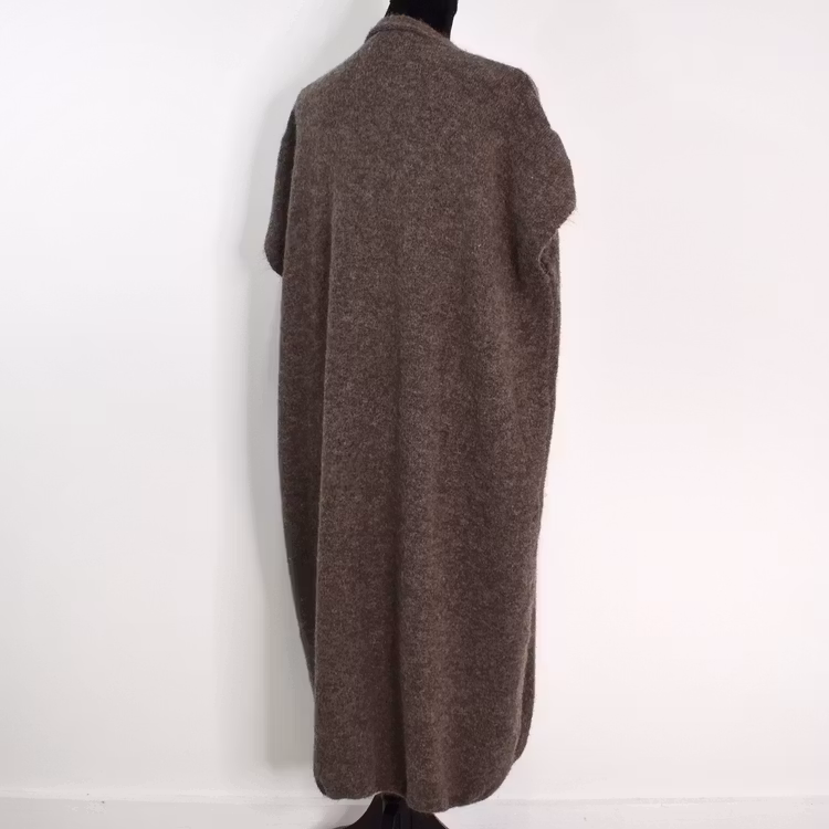 Stickad klänning/väst Joelle BRUN - Camicia