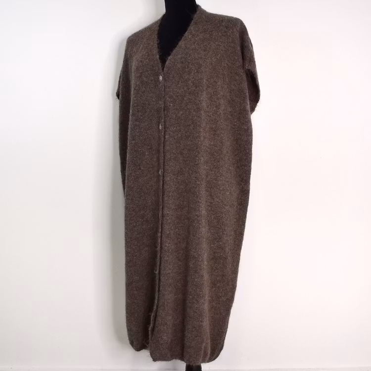 Stickad klänning/väst Joelle BRUN - Camicia