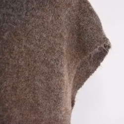 Stickad klänning/väst Joelle BRUN - Camicia