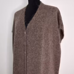 Stickad klänning/väst Joelle BRUN - Camicia