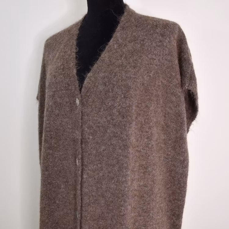 Stickad klänning/väst Joelle BRUN - Camicia