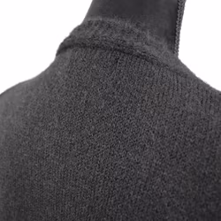 Stickad klänning/väst Joelle SVART - Camicia