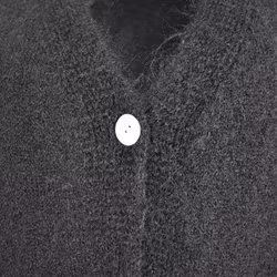 Stickad klänning/väst Joelle SVART - Camicia