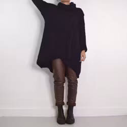 Långtröja Omlott Melody SVART - Mix By Heart