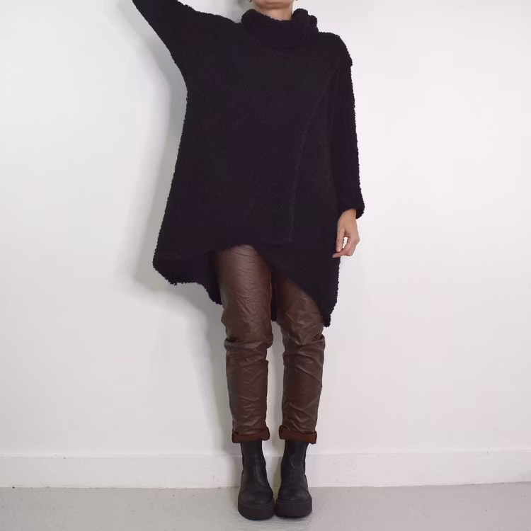 Långtröja Omlott Melody SVART - Mix By Heart