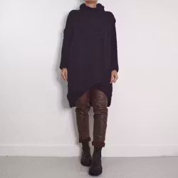 Långtröja Omlott Melody SVART - Mix By Heart