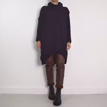 Långtröja Omlott Melody SVART - Mix By Heart