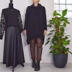 Långtröja Omlott Melody SVART - Mix By Heart