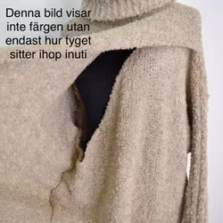 Långtröja Omlott Melody BRUN - Mix By Heart