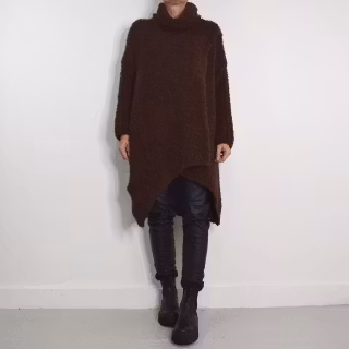 Långtröja Omlott Melody BRUN - Mix By Heart