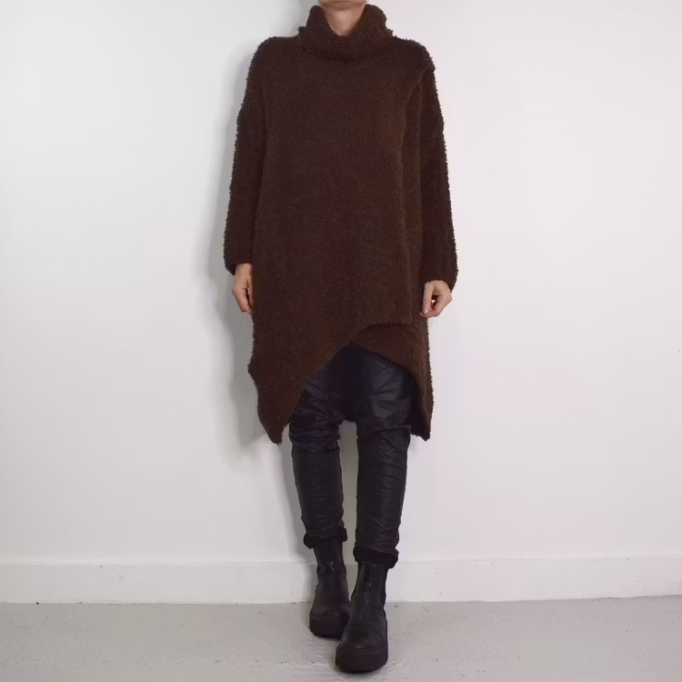 Långtröja Omlott Melody BRUN - Mix By Heart