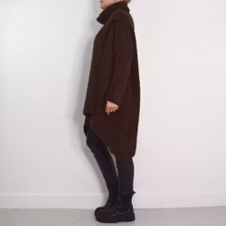 Långtröja Omlott Melody BRUN - Mix By Heart