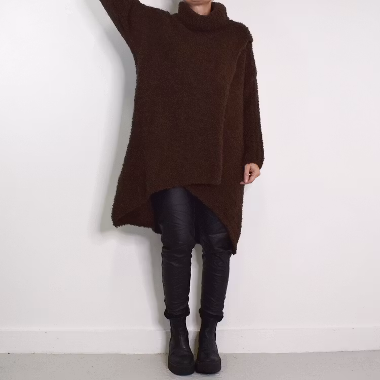 Långtröja Omlott Melody BRUN - Mix By Heart