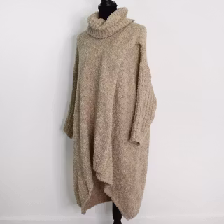 Långtröja Omlott Melody BEIGE - Mix By Heart