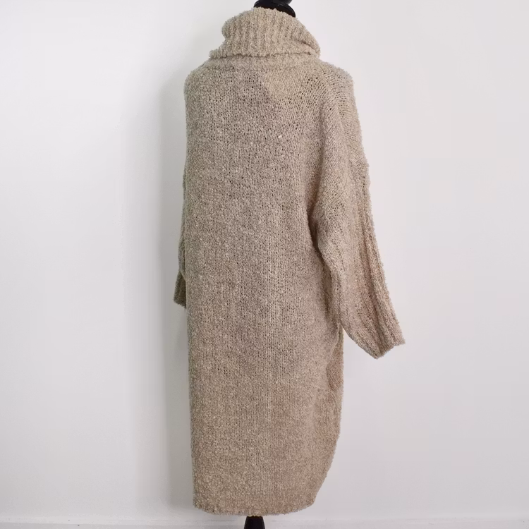 Långtröja Omlott Melody BEIGE - Mix By Heart