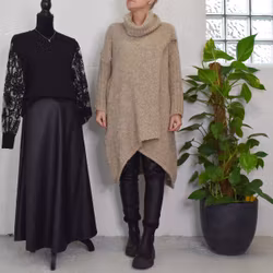 Långtröja Omlott Melody BEIGE - Mix By Heart