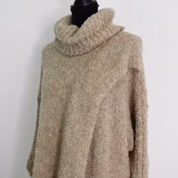 Långtröja Omlott Melody BEIGE - Mix By Heart