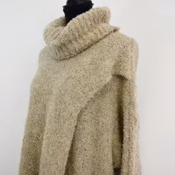 Långtröja Omlott Melody BEIGE - Mix By Heart