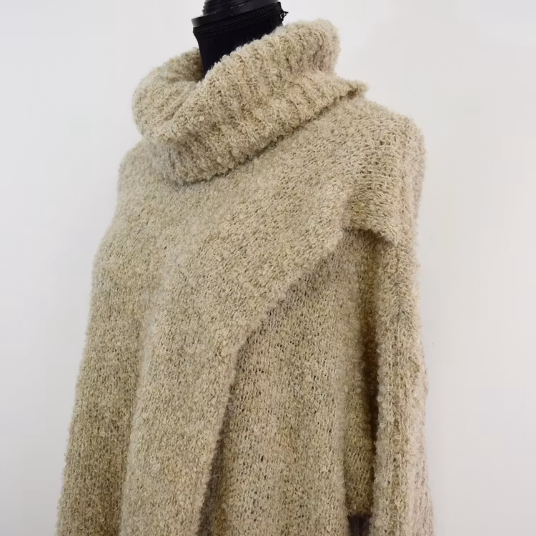 Långtröja Omlott Melody BEIGE - Mix By Heart