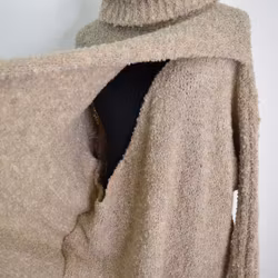 Långtröja Omlott Melody BEIGE - Mix By Heart