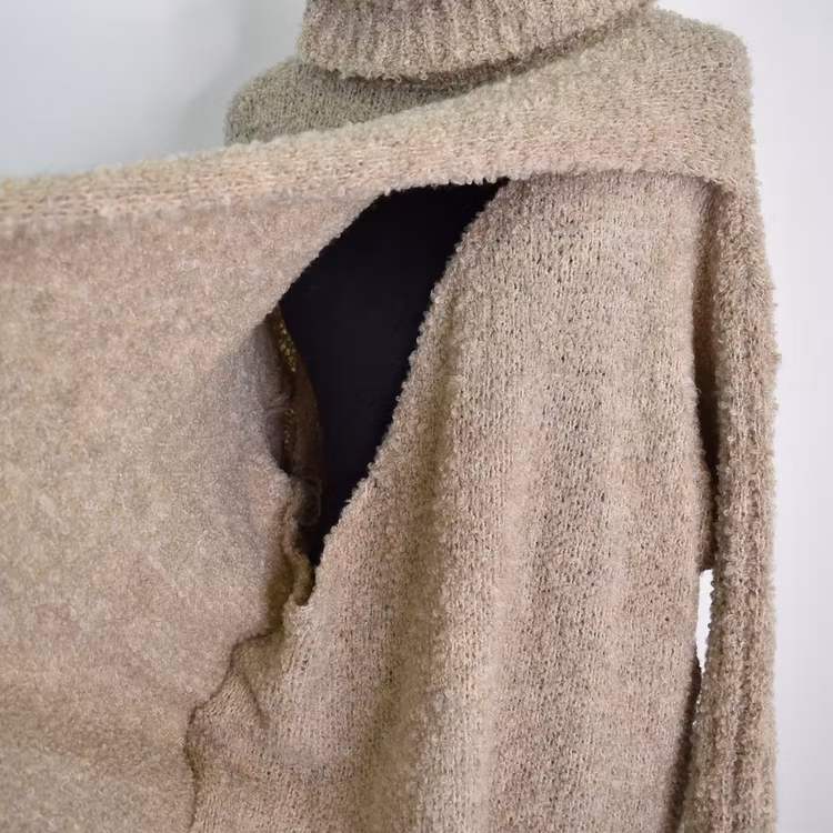 Långtröja Omlott Melody BEIGE - Mix By Heart