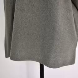 Finstickad Ponchotröja Sia MILITARY - Marta du Chateau