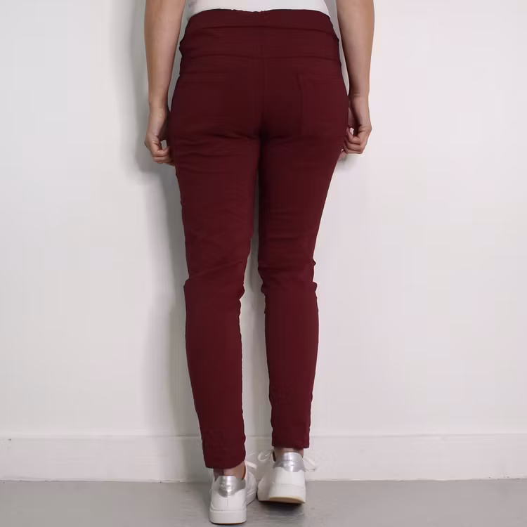 Stretchig Byxa Alva VINRÖD