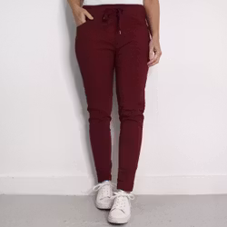 Stretchig Byxa Alva VINRÖD