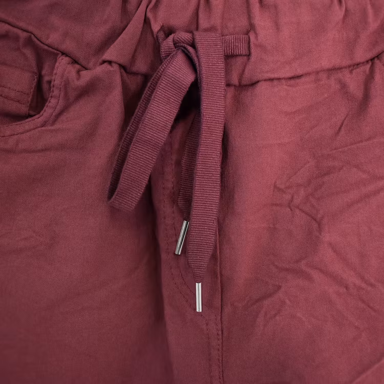 Stretchig Byxa Alva VINRÖD