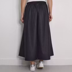 Kjol Alexia Vaxad SVART - Mix By Heart