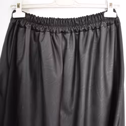 Kjol Alexia Vaxad SVART - Mix By Heart