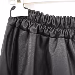 Kjol Alexia Vaxad SVART - Mix By Heart