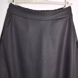 Kjol Alexia Vaxad SVART - Mix By Heart