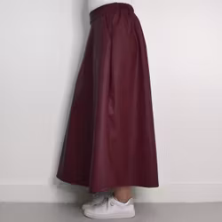 Kjol Alexia Vaxad VINRÖD - Mix By Heart