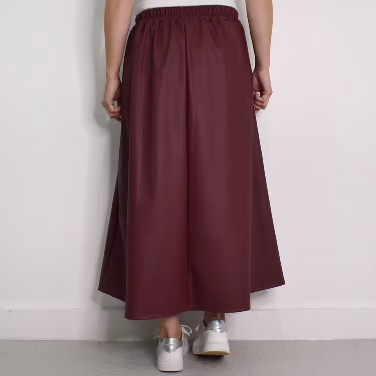 Kjol Alexia Vaxad VINRÖD - Mix By Heart