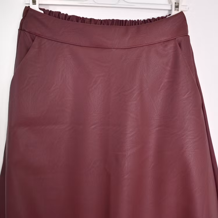 Kjol Alexia Vaxad VINRÖD - Mix By Heart