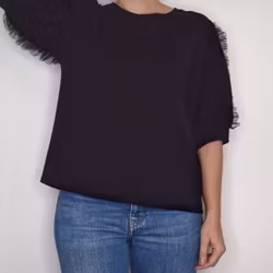 Topp Emina SVART - Mix By Heart