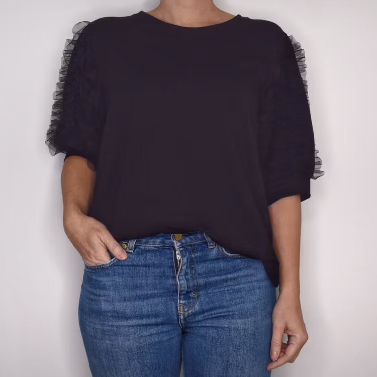 Topp Emina SVART - Mix By Heart