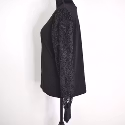 Topp Yvette SVART - Mix By Heart