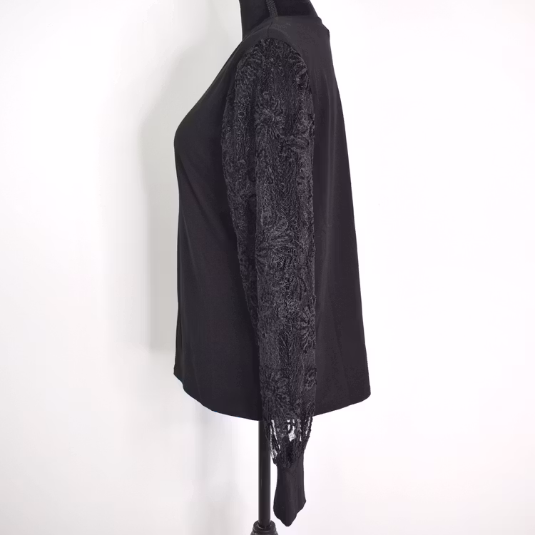 Topp Yvette SVART - Mix By Heart