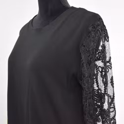 Topp Yvette SVART - Mix By Heart