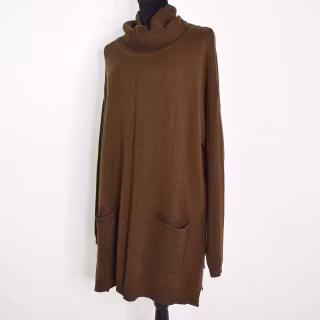 Långtröja Polo Vendela BRUN - Mix By Heart