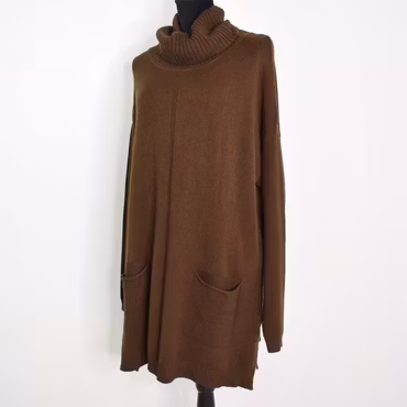 Långtröja Polo Vendela BRUN - Mix By Heart