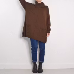 Långtröja Polo Vendela BRUN - Mix By Heart