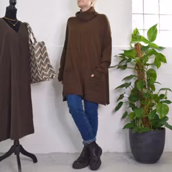 Långtröja Polo Vendela BRUN - Mix By Heart